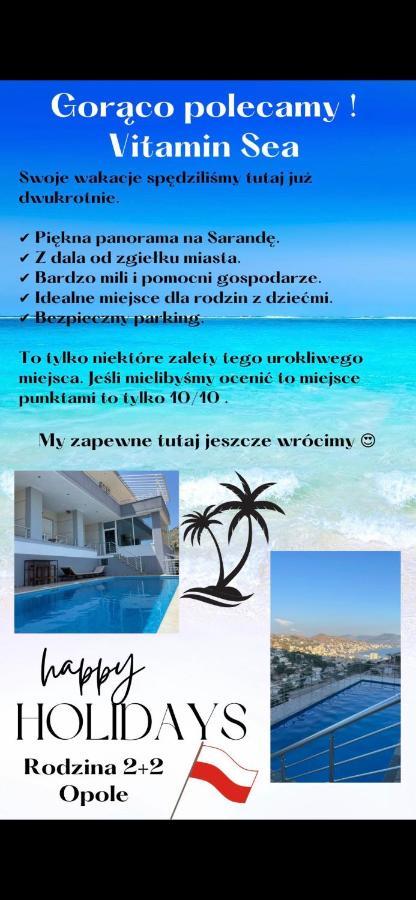 Vitamin Sea Saranda Dış mekan fotoğraf